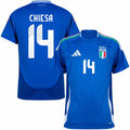 Adidas Italy Italia Home Jersey 2024 Federico Chiesa 14 product image 1