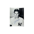 Joe DiMaggio Autographed New York Yankees Black & White 8x10 JSA product image 1, provided for visual reference and product