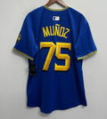 Andres Munoz Seattle Mariners Official MLB Nike Jersey blue product image 1