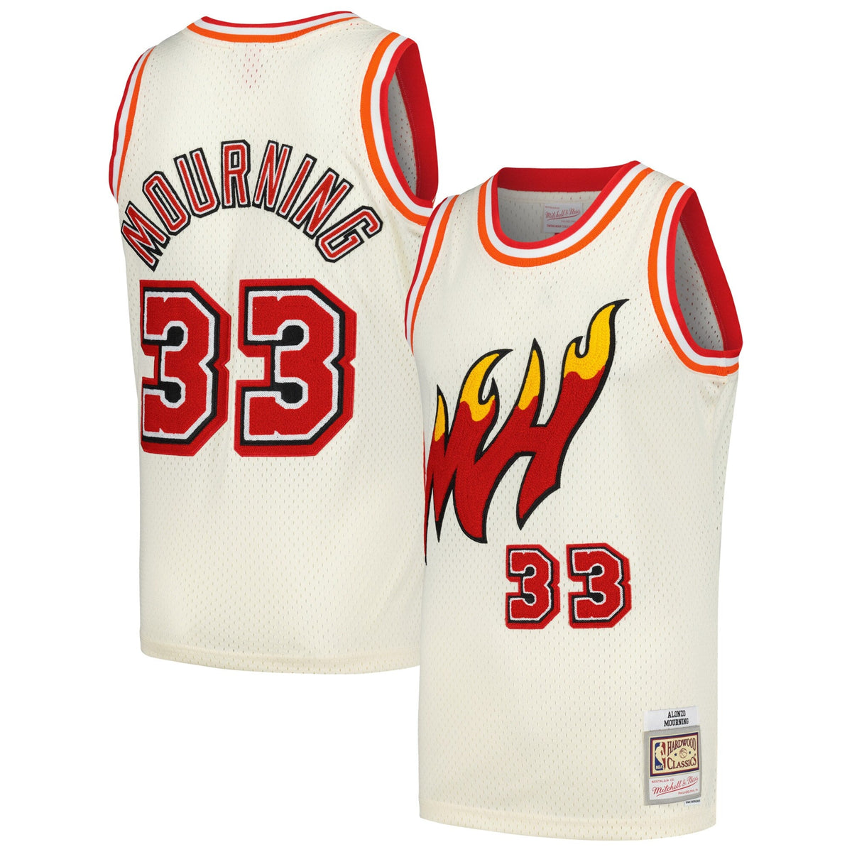 Alonso Mourning YOUTH KIDS Miami Heat Jersey Mitchell & Ness product image 1