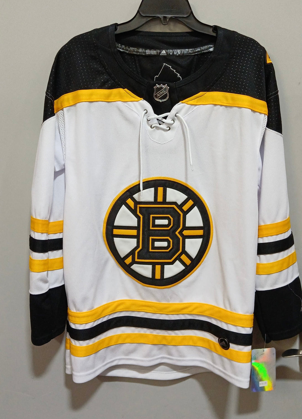Boston Bruins NHL Jersey Adidas no name blank back product image 1