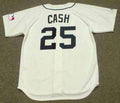 Norm Cash Detroit Tigers Official MLB Majestic Jersey white product image 1
