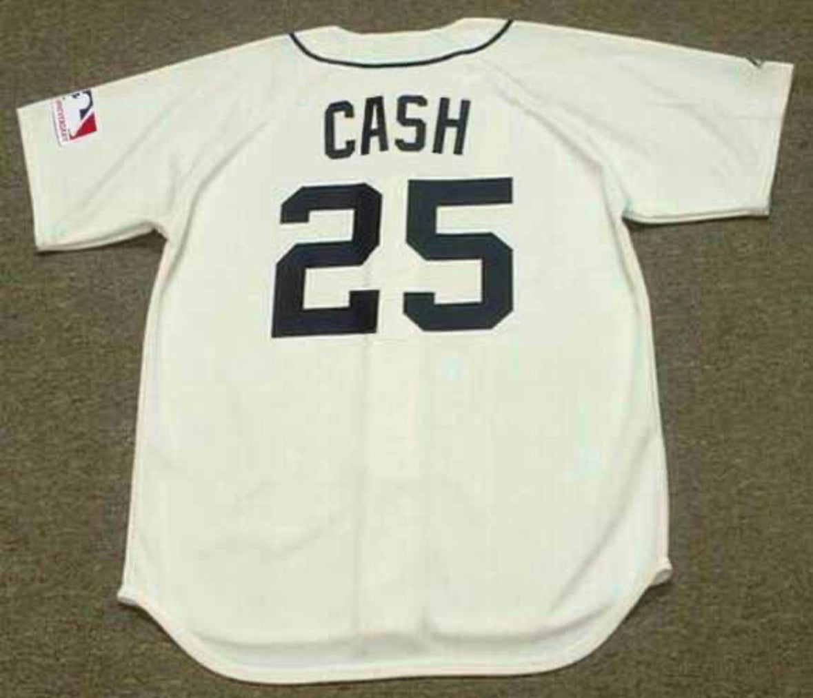 Norm Cash Detroit Tigers Official MLB Majestic Jersey white product image 1