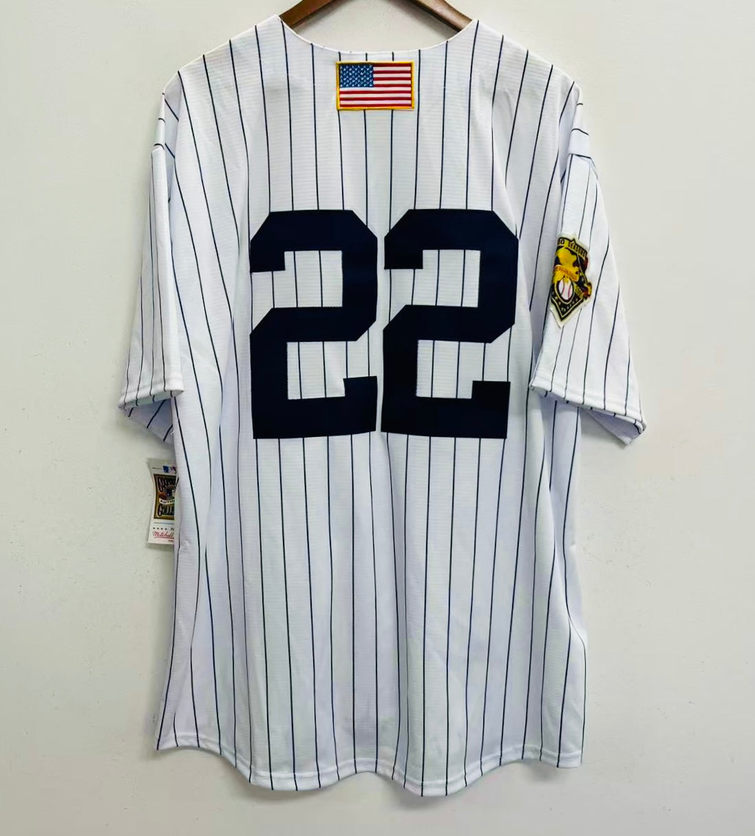 Roger Clemens 2001 New York Yankees Official MLB Mitchell & product image 1