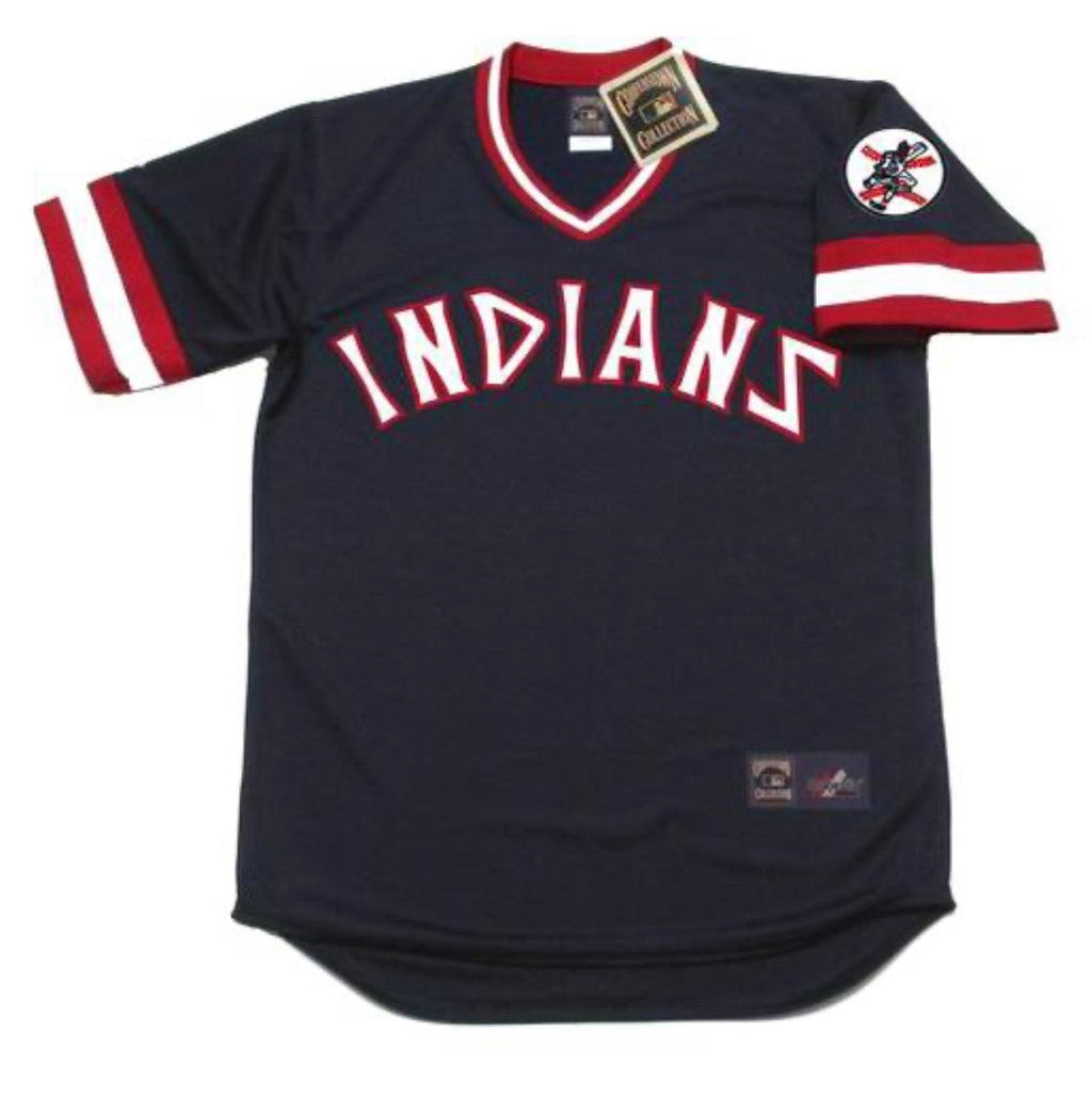 Rick Manning Cleveland Indians Official MLB Majestic Jersey product image 2
