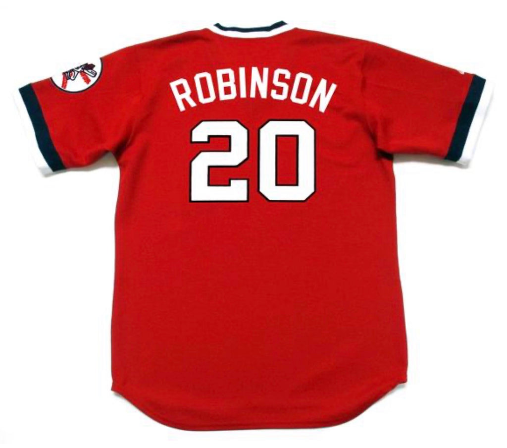Frank Robinson Cleveland Indians Official MLB Majestic product image 1