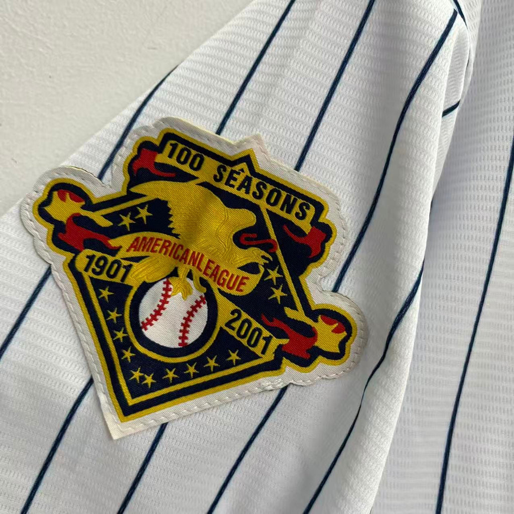 Bernie Williams 2001 New York Yankees Official MLB Mitchell product image 3
