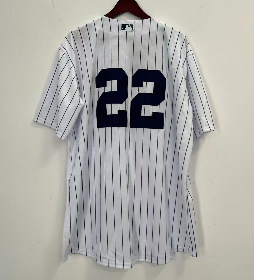 Ben Rice New York Yankees Official MLB Nike Jersey no name product image 1