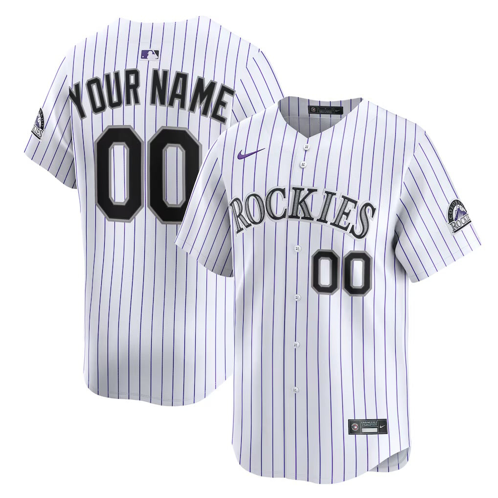 Any name & Number Custom Colorado Rockies Official MLB Nike product image 1