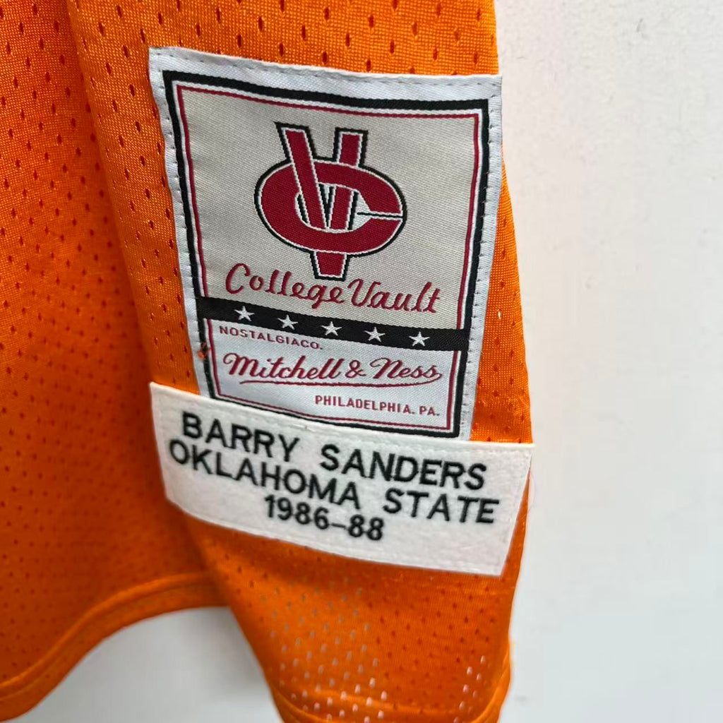 Barry Sanders Oklahoma State Official NCAA Mitchell & Ness product image 3