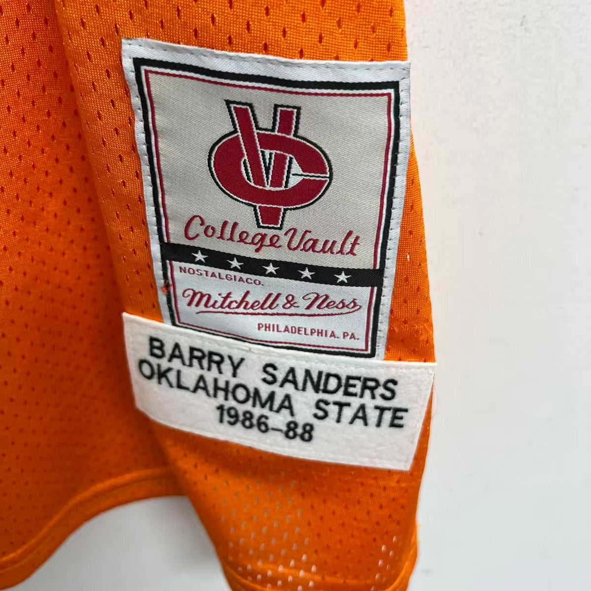 Barry Sanders Oklahoma State Official NCAA Mitchell & Ness product image 3