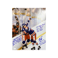 Steve Christoff Autographed New York Rangers 16x20 W/ Multiple Inscriptions JSA $60 product image 1, provided for visual