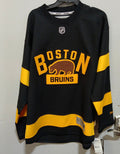 Boston Bruins Official NHL Jersey Reebok no name blank back product image 1