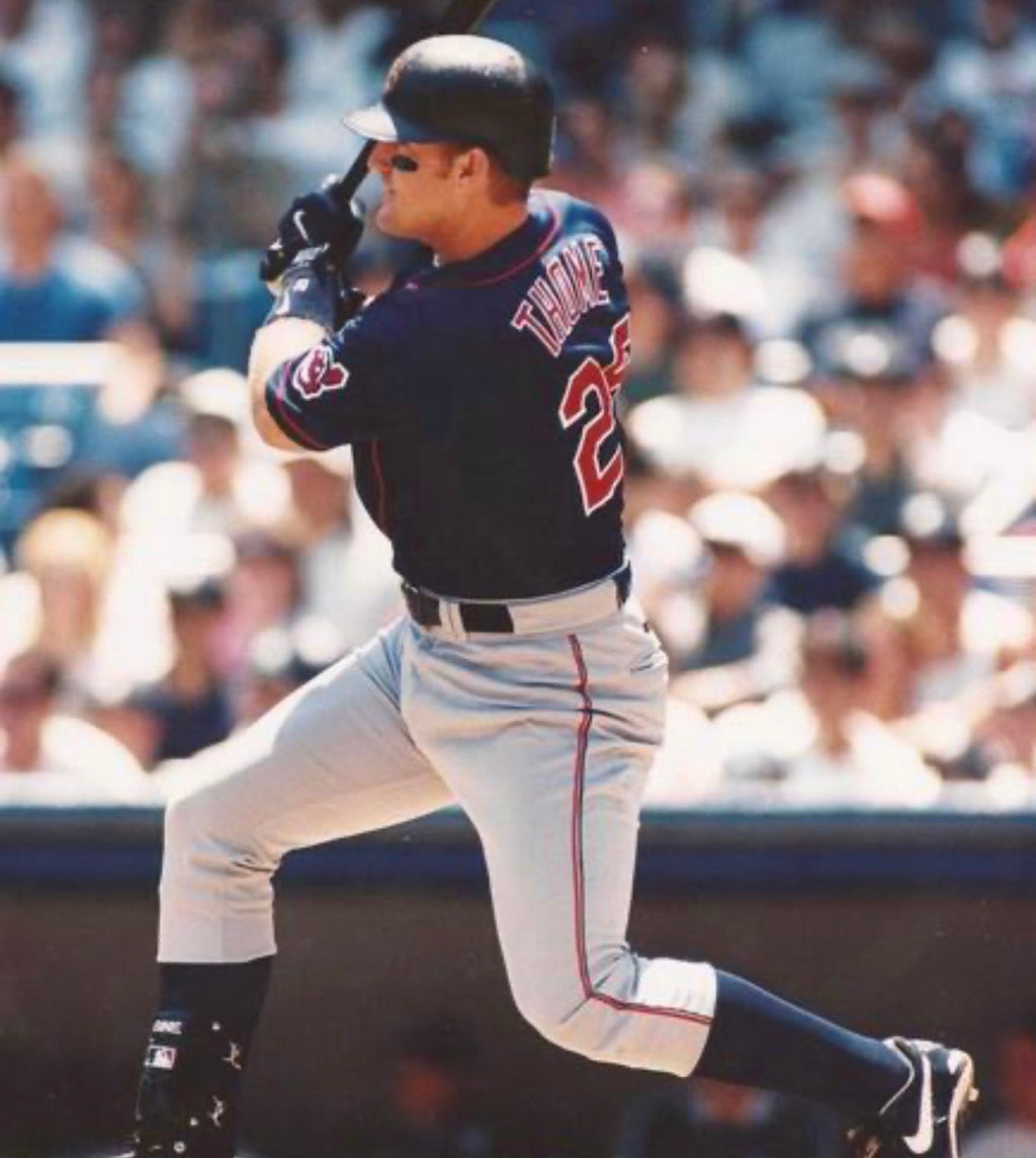 Jim Thome Cleveland Indians Jersey Majestic blue product image 4