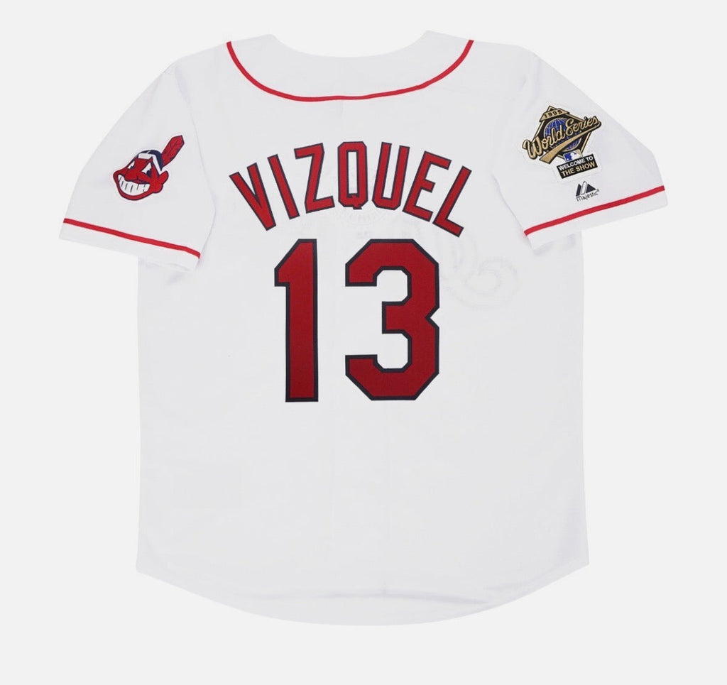Omar Vizquel Cleveland Indians Official 1995 World Series product image 1