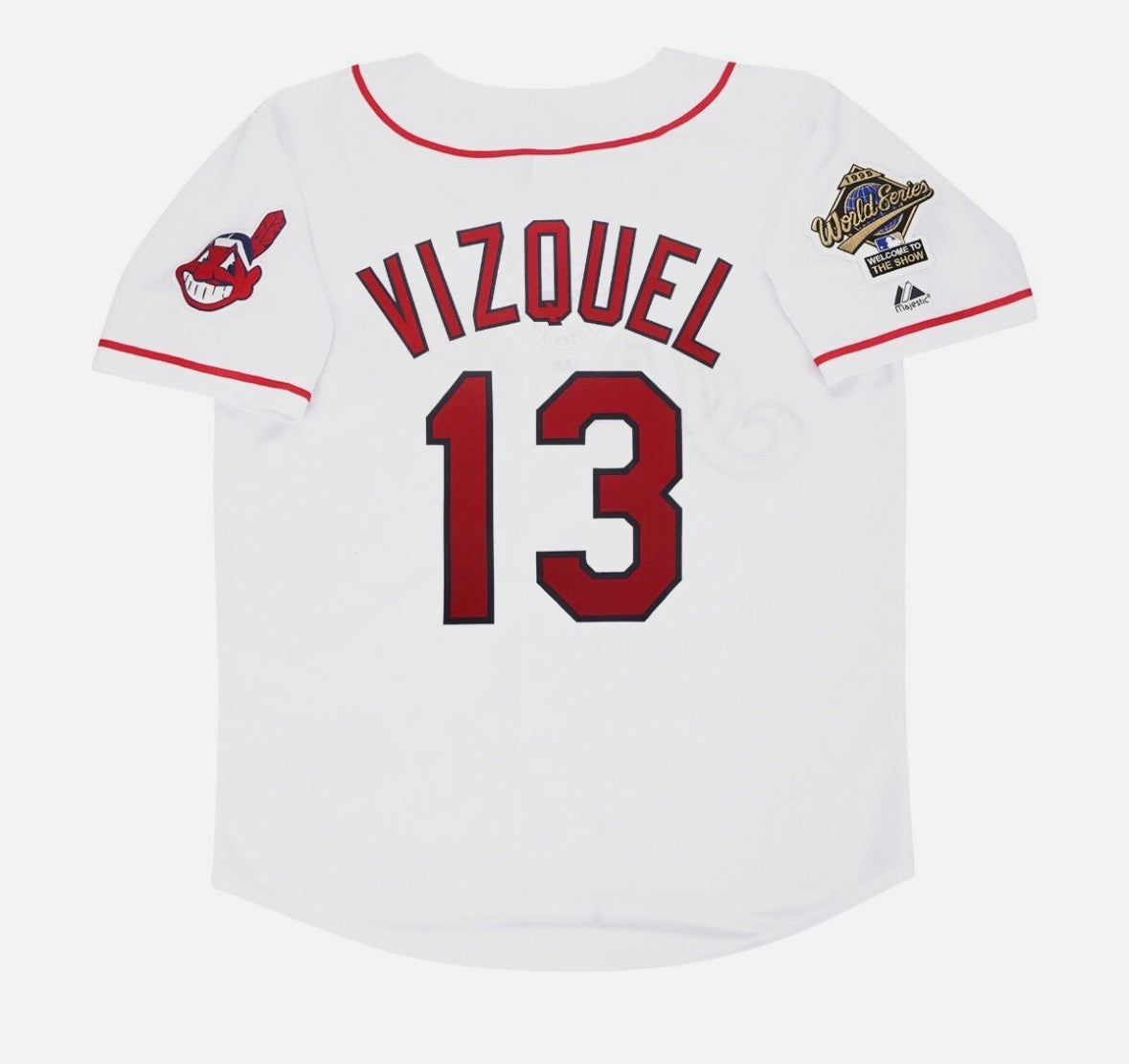 Omar Vizquel Cleveland Indians Official 1995 World Series product image 1