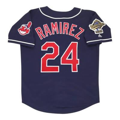 Manny Ramirez Cleveland Indians Official 1995 World Series product image 1