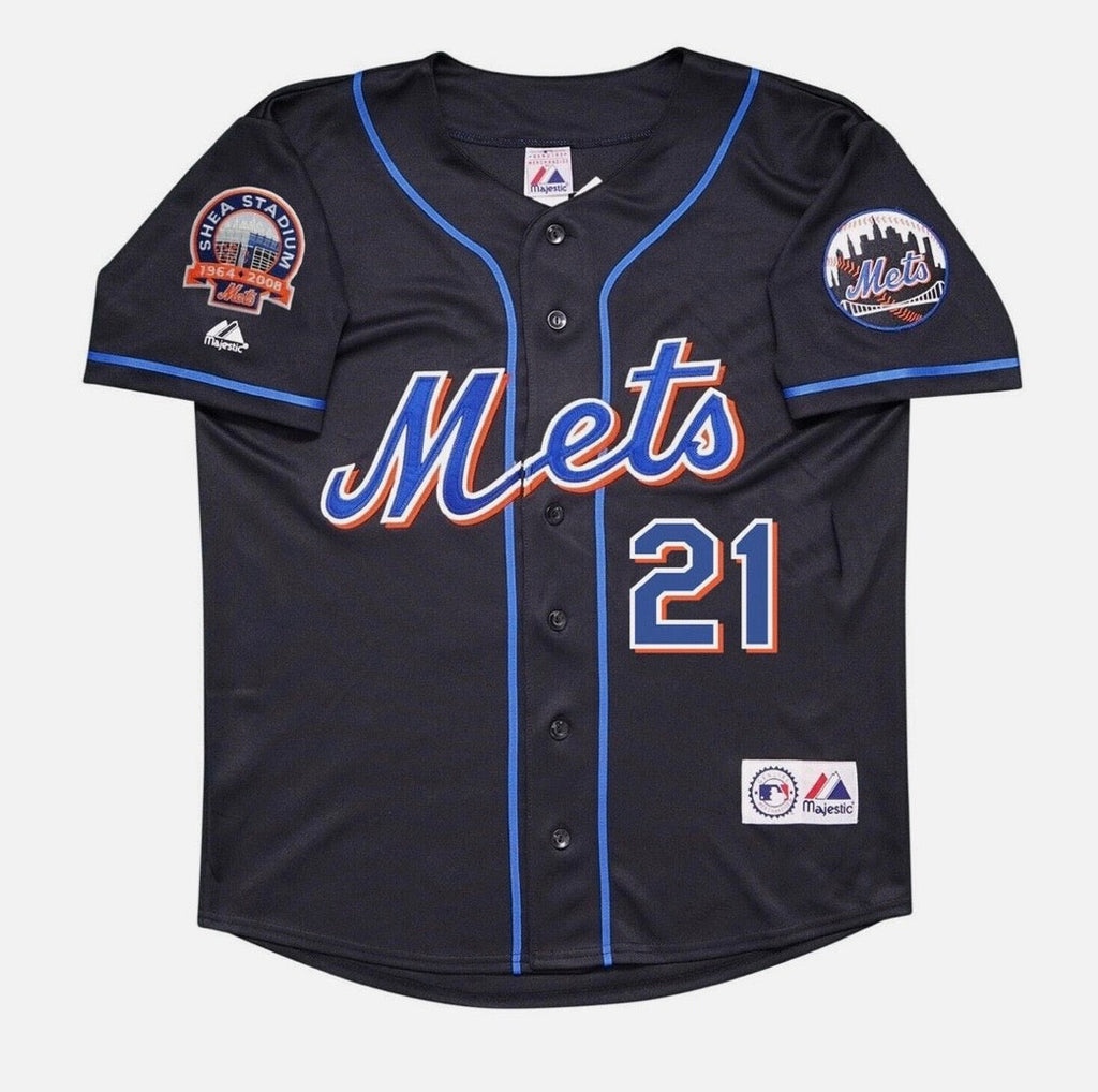 Carlos Delgado New York Mets Official MLB Majestic Jersey product image 2