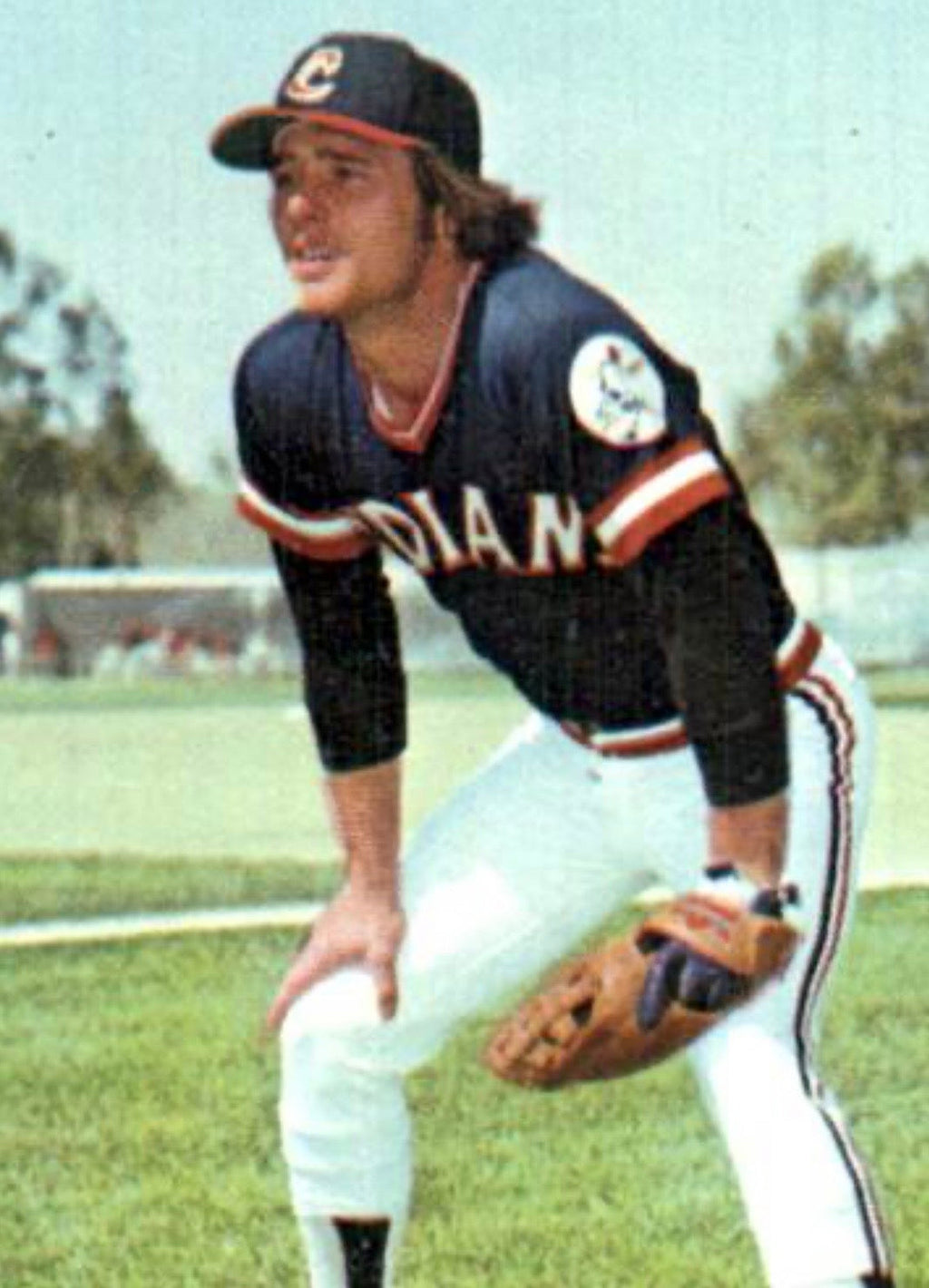 Rick Manning Cleveland Indians Official MLB Majestic Jersey product image 3