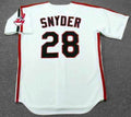 Cory Snyder Cleveland Indians Official MLB Majestic Jersey product image 1