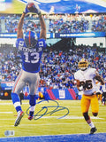 Odell Beckham Jr Autographed New York Giants Touchdown Catch vs Washington 11x14 Beckett product image 1, provided for