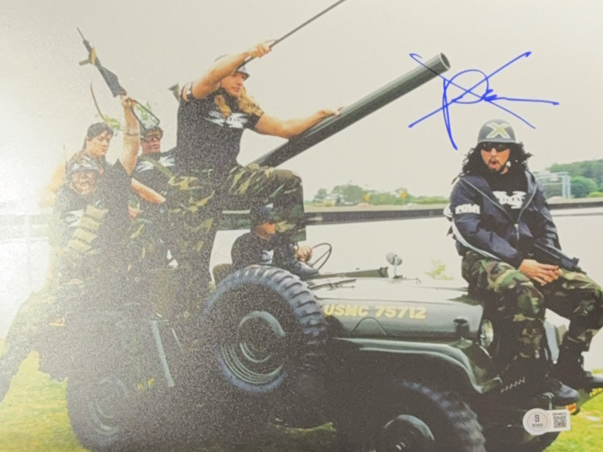 X-Pac Autographed WWE DX Invasion 11x14 Beckett product image 1, provided for visual reference and product detail review