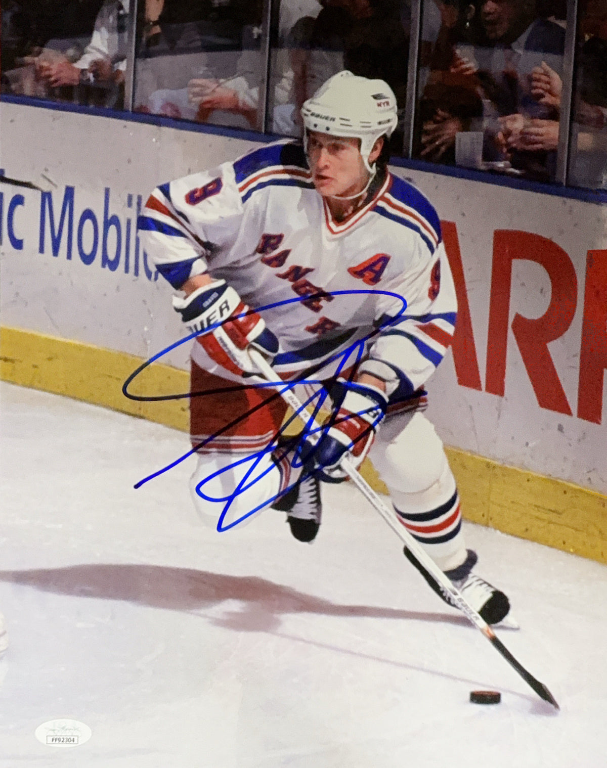 Adam Graves Autographed New York Rangers 11x14 JSA product image 1, provided for visual reference and product detail review