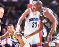 Muggsy Bogues Autographed Charlotte Hornets Against Shaq Blue Ink 8x10 Beckett product image 1, provided for visual