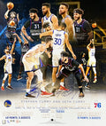 Steph & Seth Curry Autographed Limited /30 20x24 Photo Beckett BAS - Unframed product image 1, provided for visual reference