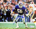 Lawrence Taylor Autographed On Field Against Redskins 8x10 Beckett product image 1, provided for visual reference and