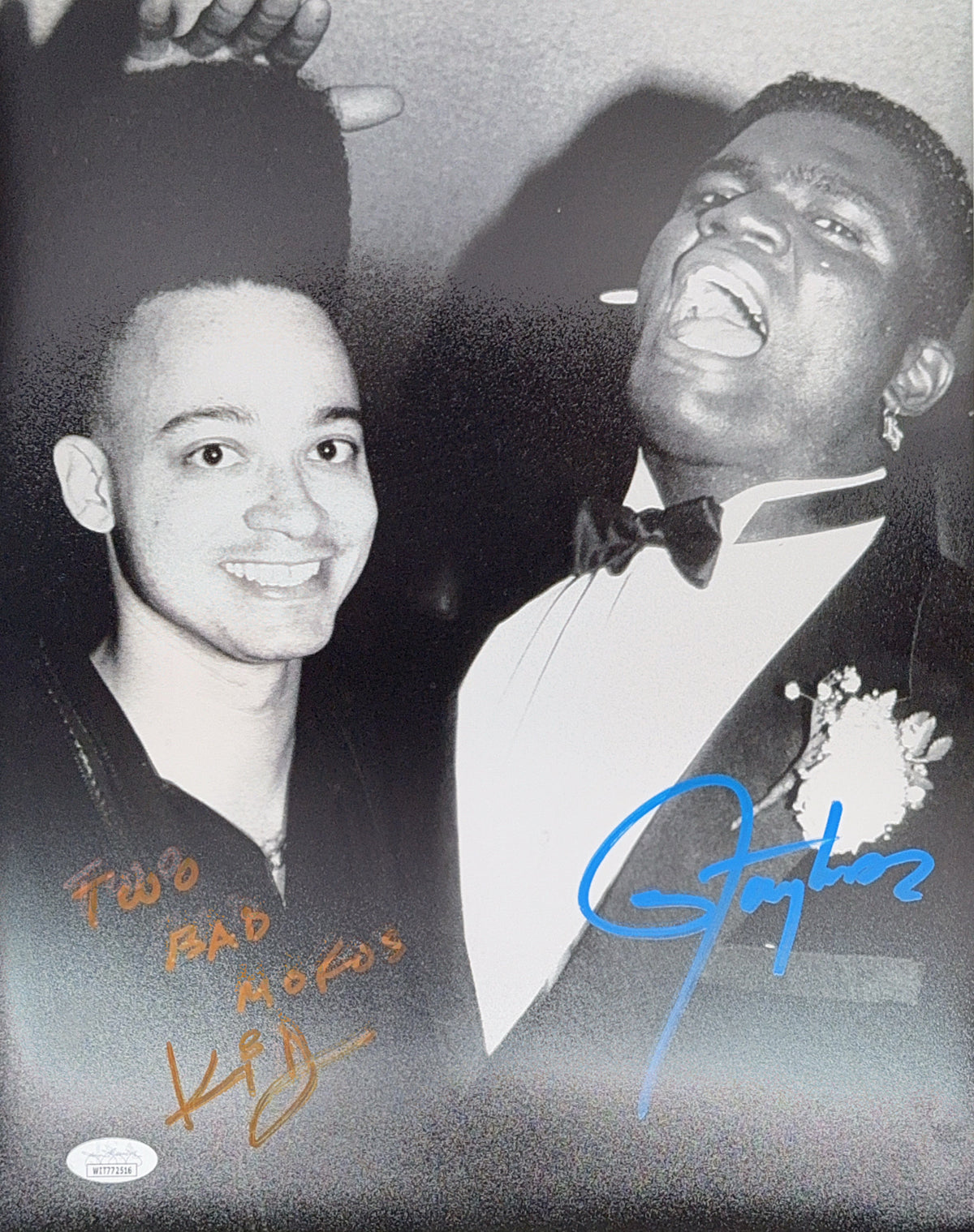 Lawrence Taylor & KID Autographed New York Giants 11x14 JSA product image 1, provided for visual reference and product