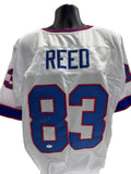 Andre Reed Autographed Buffalo Bills White Jersey JSA product image 1, provided for visual reference and product detail
