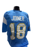 Charlie Joiner Blue Los Angeles Chargers Jersey JSA product image 1, provided for visual reference and product detail review