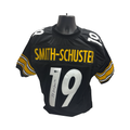 Juju Smith-Schuster Black Pittsburgh Steelers Autographed Jersey Beckett BAS product image 1, provided for visual reference