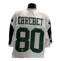 Wayne Chrebet Autographed New York Jets White Jersey JSA product image 1, provided for visual reference and product detail