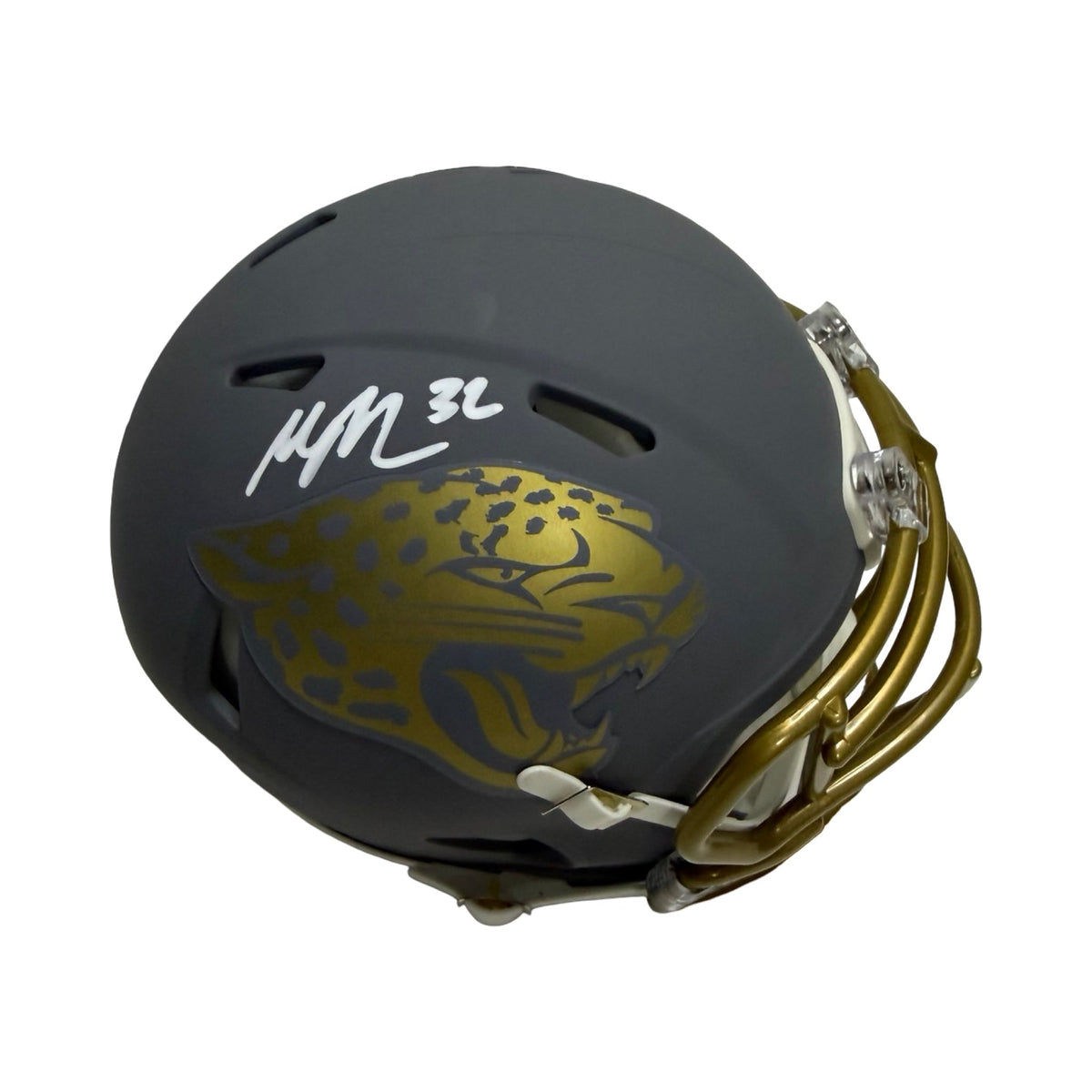 Maurice Jones-Drew Jacksonville Jaguars Slate Mini Helmet BAS product image 1, provided for visual reference and product