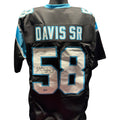 Thomas Davis Sr Carolina Panthers Autographed Black Jersey Signed Beckett BAS COA product image 1, provided for visual