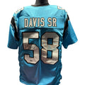 Thomas Davis Sr Carolina Panthers Autographed Blue Jersey Signed Beckett BAS COA product image 1, provided for visual