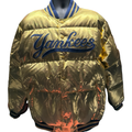 Gold New York Yankee Starter Jacket Large product image 1, provided for visual reference and product detail review