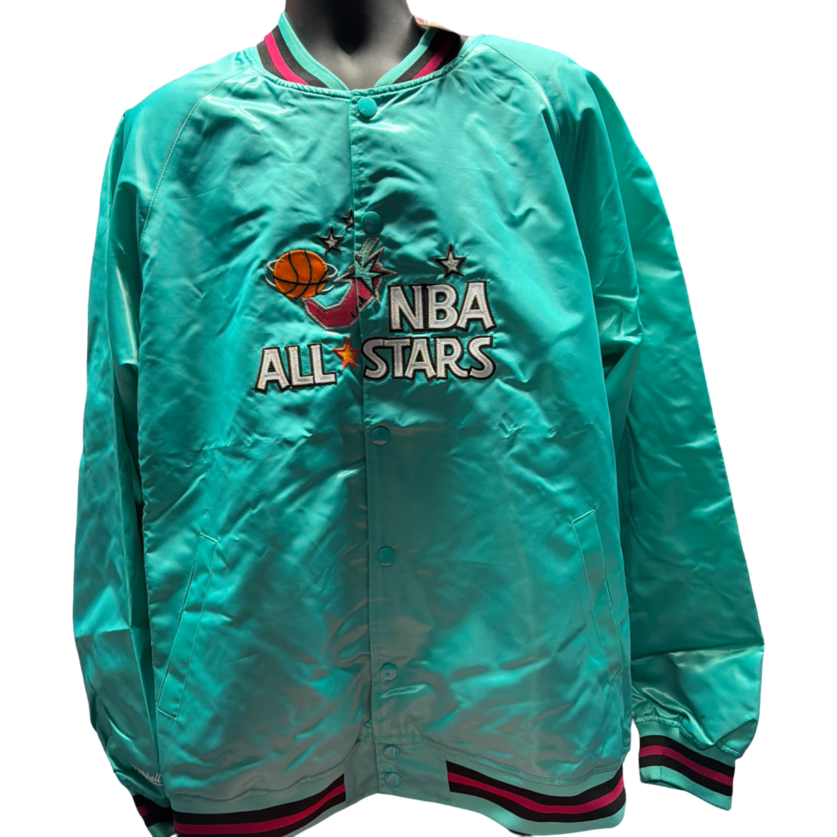 Mitchell and Ness 1996 NBA All Star Jacket XLT product image 1, provided for visual reference and product detail review