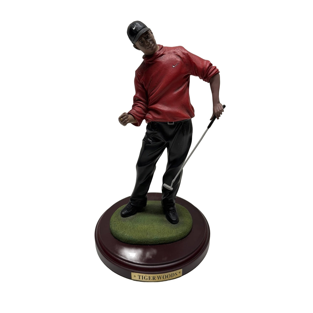 Tiger Woods Historical Beginnings 1997 Masters 10" Upper Deck Figure product image 1, provided for visual reference and