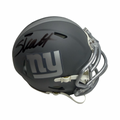 Cam Skattebo Autographed New York Giants Slate Mini Helmet Beckett BAS product image 1, provided for visual reference and