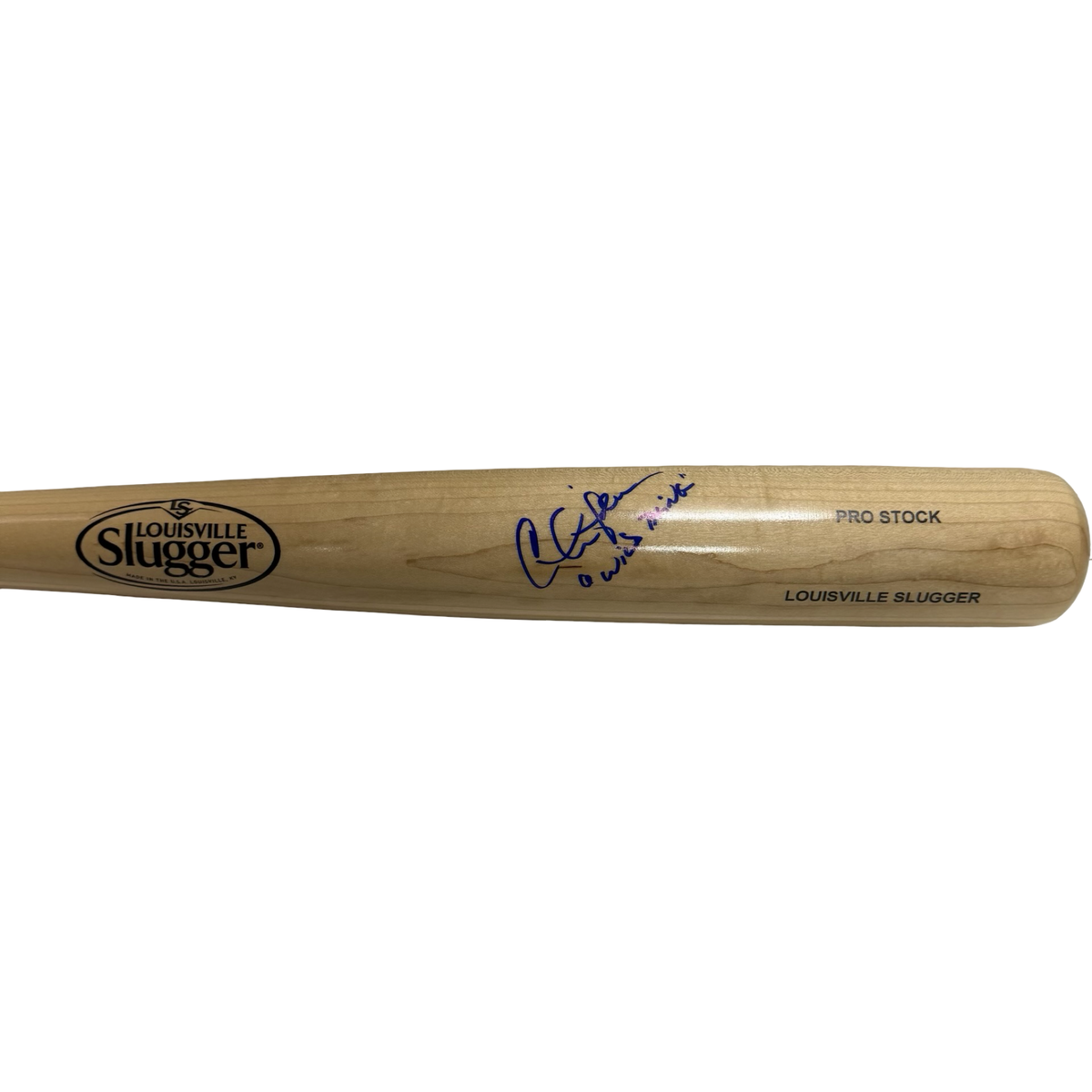 Charlie Sheen Signed Major League Louisville Slugger Bat Wild Thing Inscribed Beckett BAS product image 1, provided for