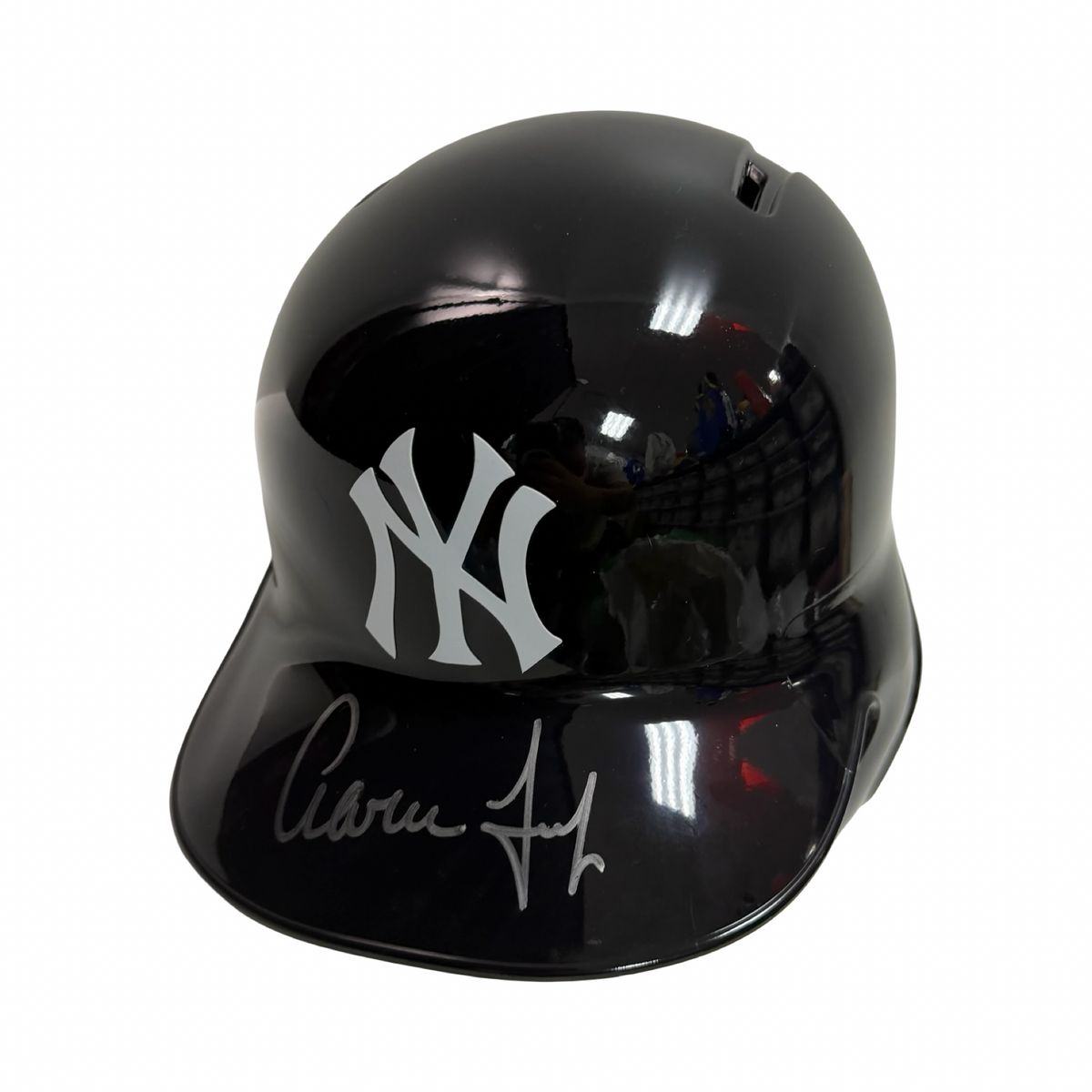 Aaron Judge Signed Rawlings New York Yankees Full Size Helmet Auto Beckett BAS product image 1, provided for visual