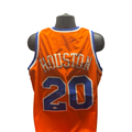Allan Houston Signed New York Knicks Autographed Basketball Orange Jersey AUTO JSA COA product image 1, provided for visual