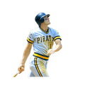 Andy Van Slyke Autographed Pittsburgh Pirates Swing 8x10 Beckett product image 1, provided for visual reference and product