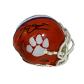Trevor Lawrence Autographed Clemson Mini Helmet Fanatics product image 1, provided for visual reference and product detail
