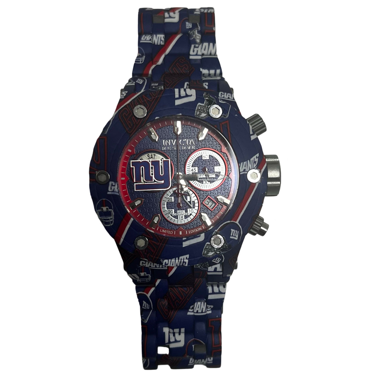 New York Giants Invicta Reserve Subaqua Watch product image 1, provided for visual reference and product detail review