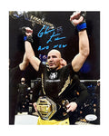 Glover Teixeira Autographed UFC 8x10 "And New" Inscription JSA product image 1, provided for visual reference and product