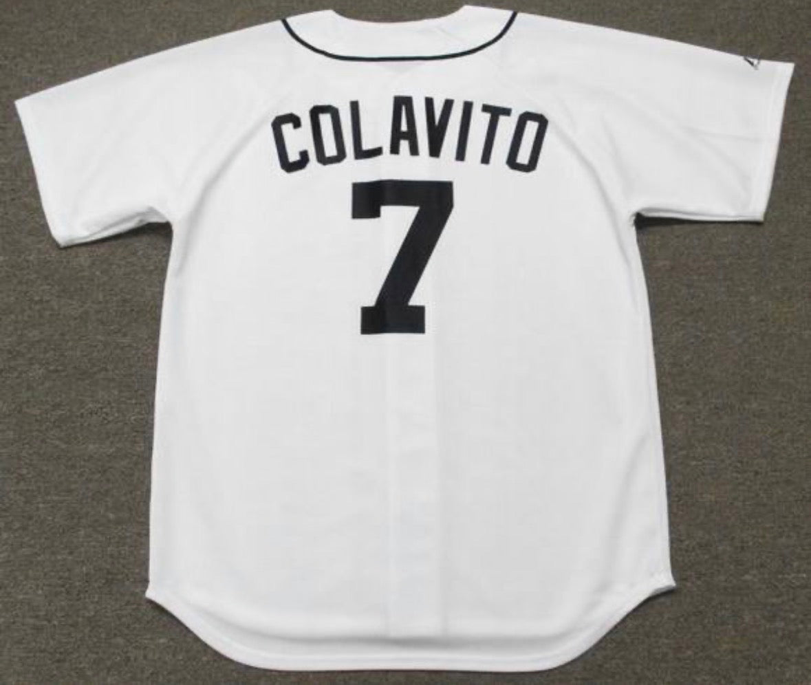 Rocky Colavito Detroit Tigers Official MLB Majestic Jersey product image 1